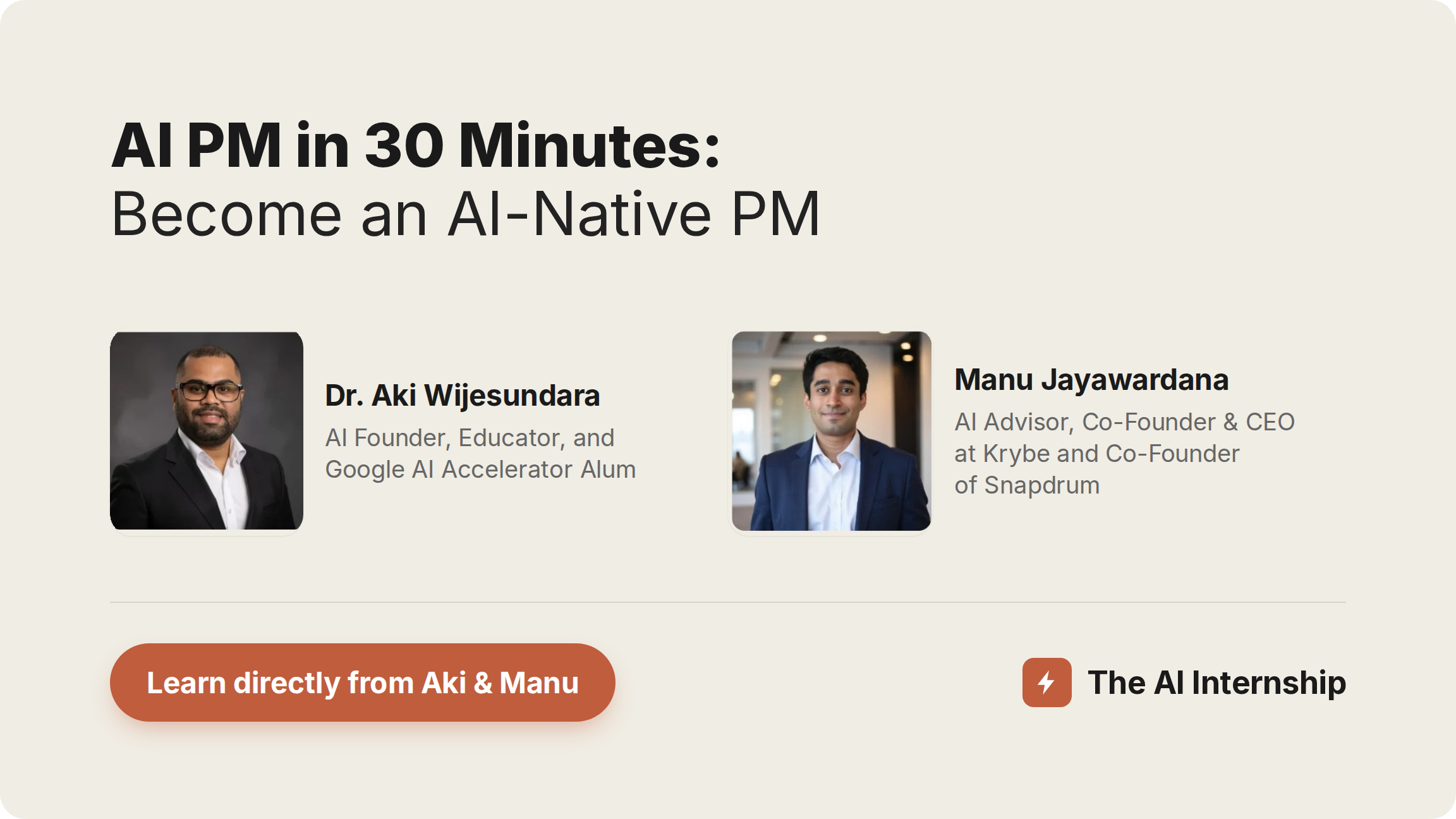 AI PM in 30 Minutes: Become an AI-Native PM