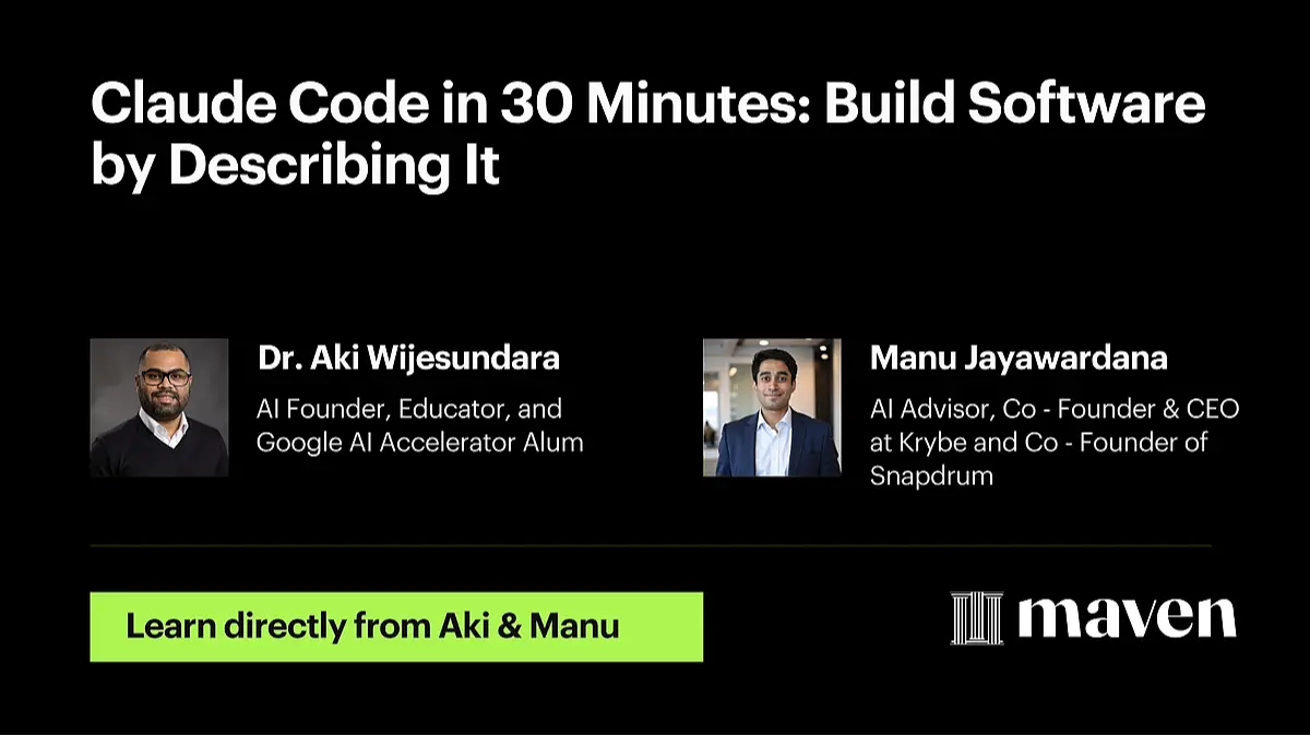 Claude Code in 30 Minutes: Build Software by Describing It