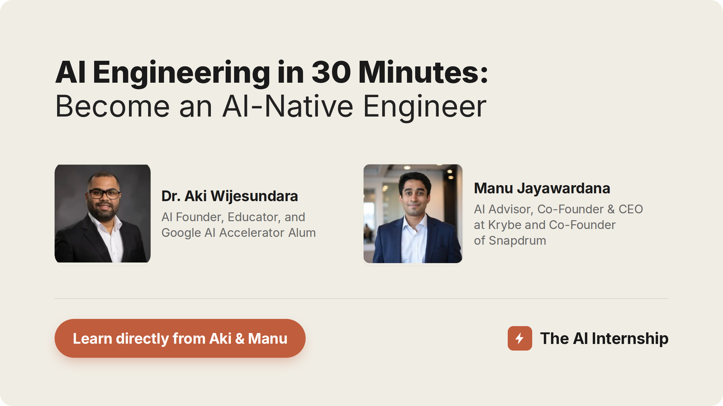 AI Engineering in 30 Minutes: Become an AI-Native Engineer