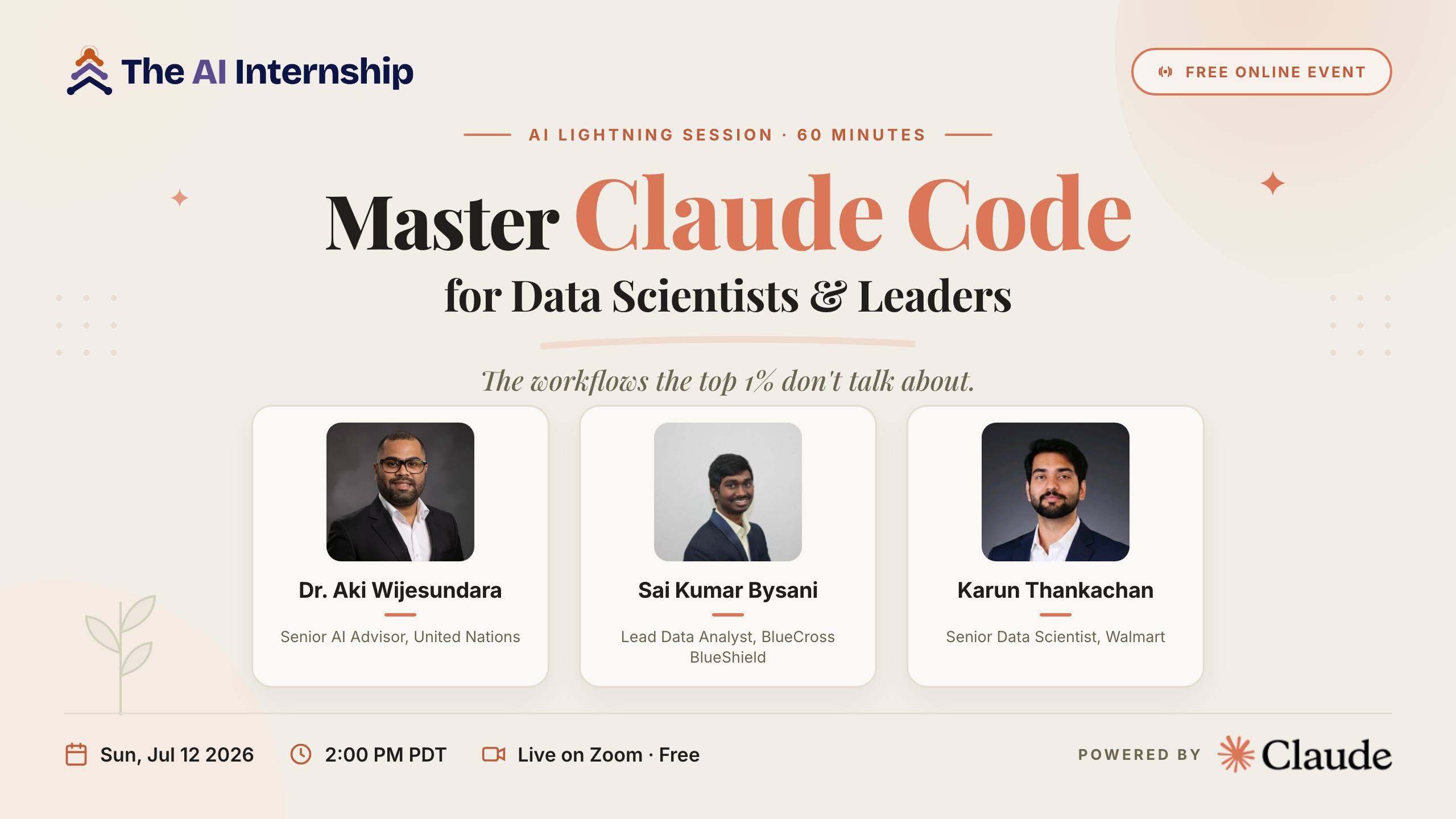 Master Claude Code for Data Scientists and Leaders